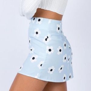 Princess poly mini skirt